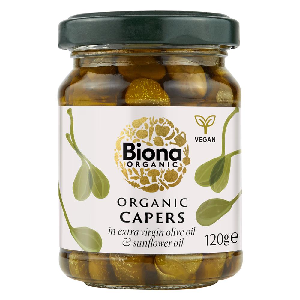 Organic Capers 120g