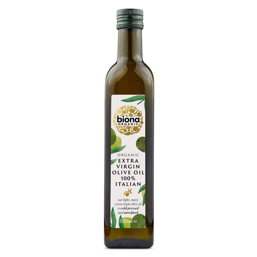Organic Italian Extra Virgin Olive Oil 500ml