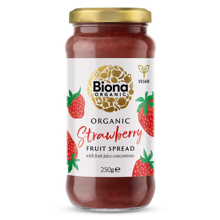 Organic Strawberry Spread 250g