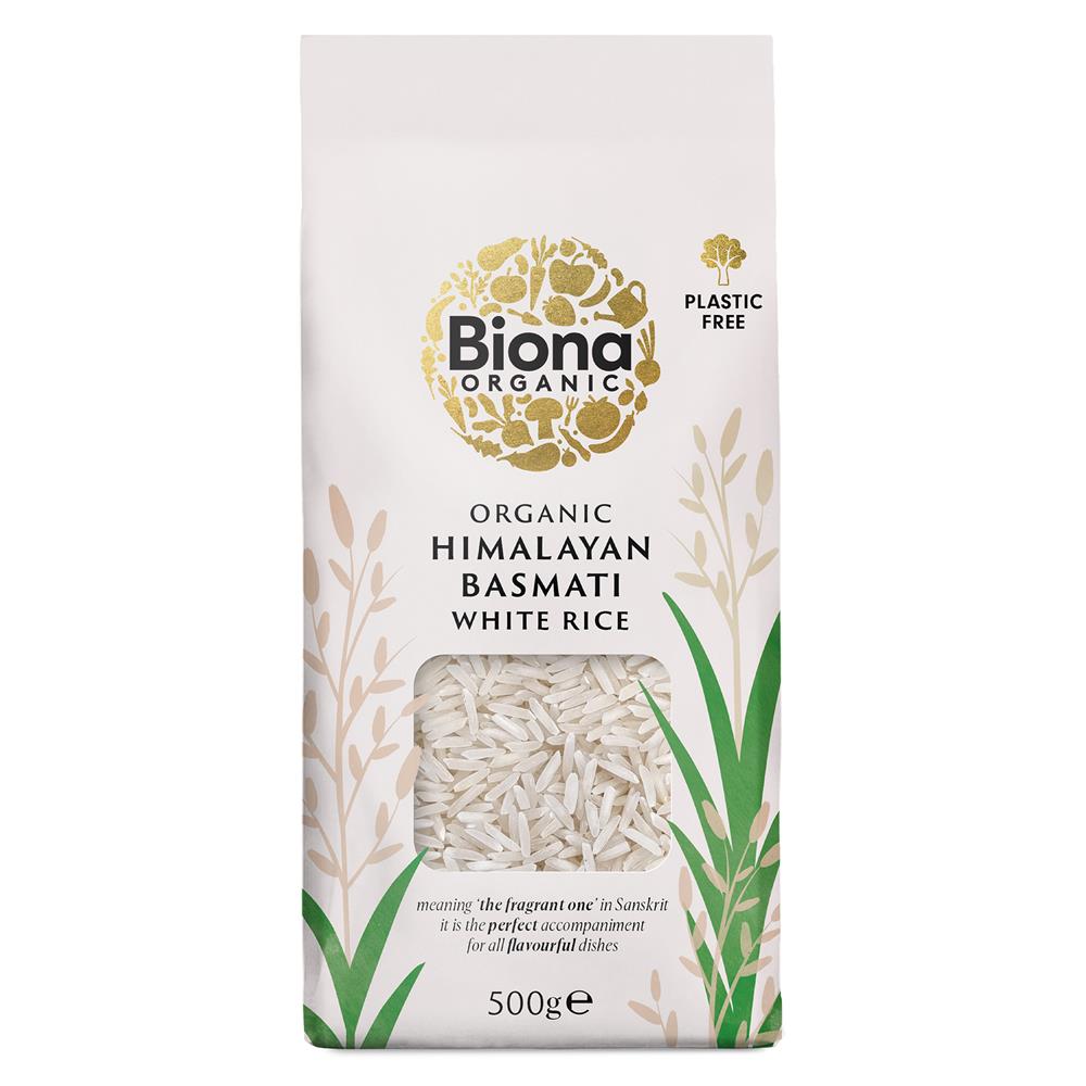 Organic White Basmati Rice 500g