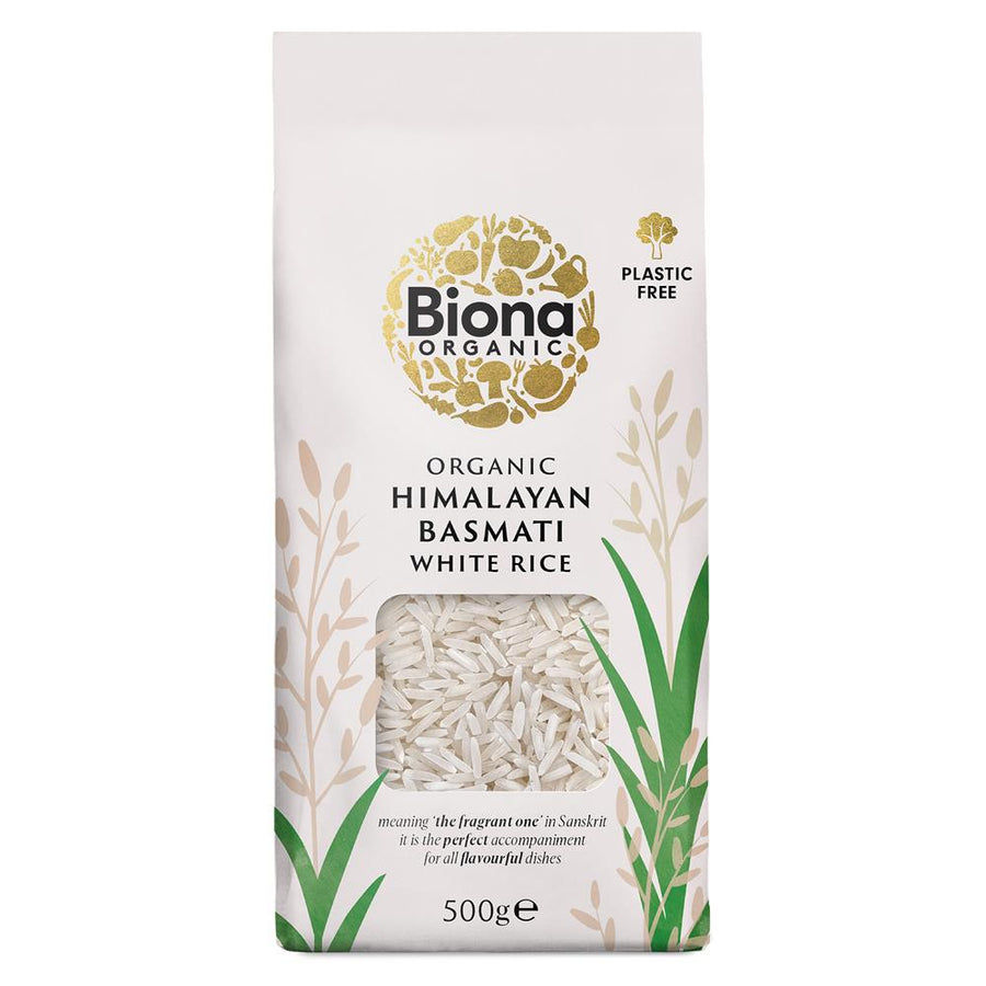 Organic White Basmati Rice 500g