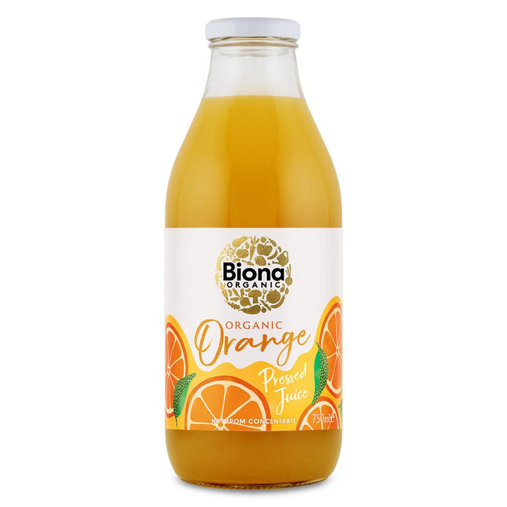 Biona Organic Orange Juice - Pressed 750ml