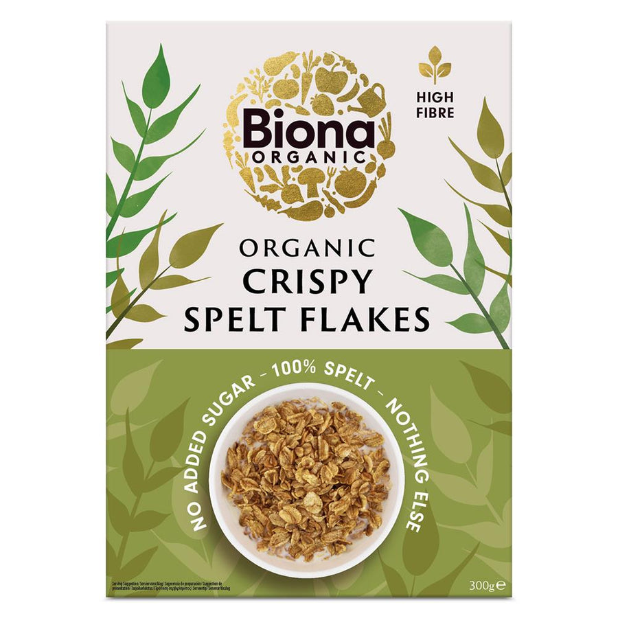Biona Organic Crispy Spelt Flakes 300g