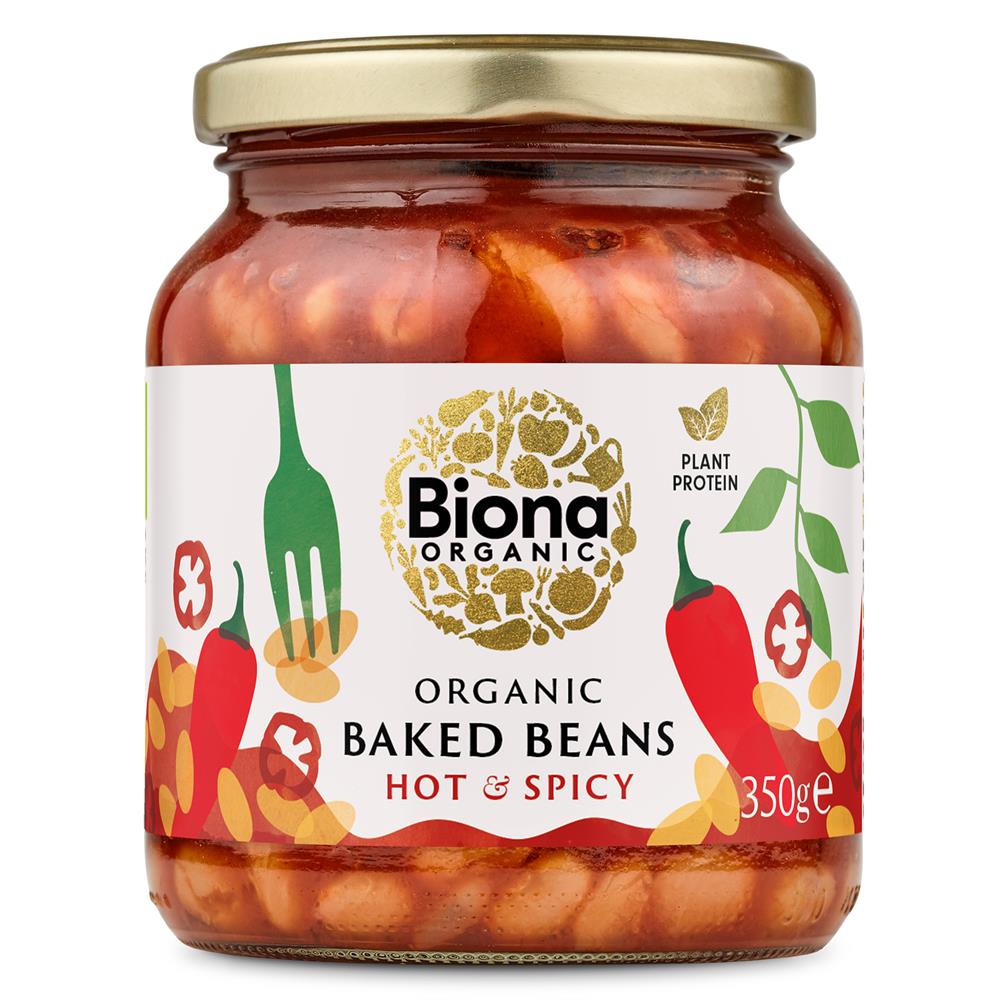 Biona Organic Spicy Baked Beans 350g
