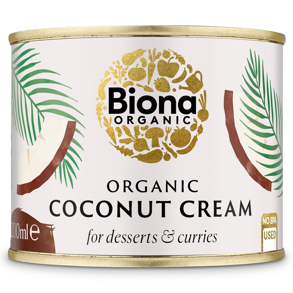 Biona Organic Coconut Cream 200ml