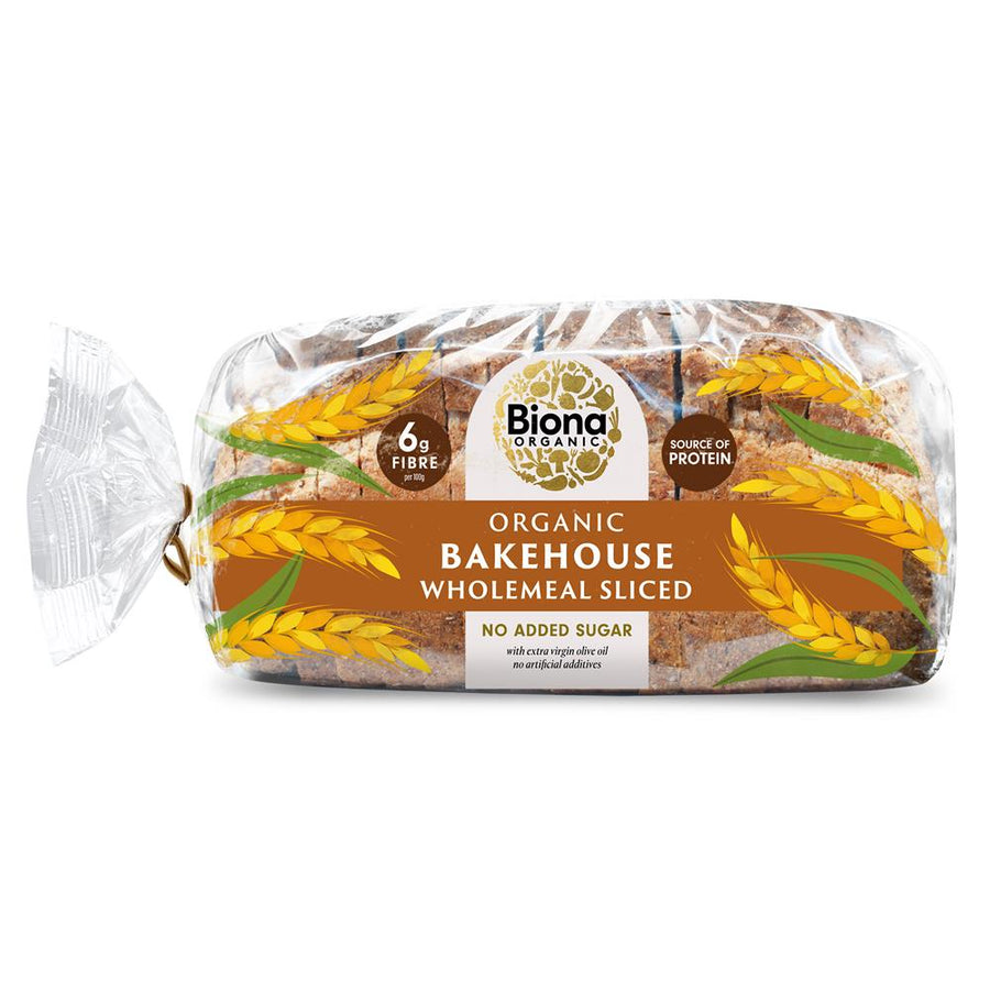 Biona Organic Bakehouse Wholemeal Sliced 400g