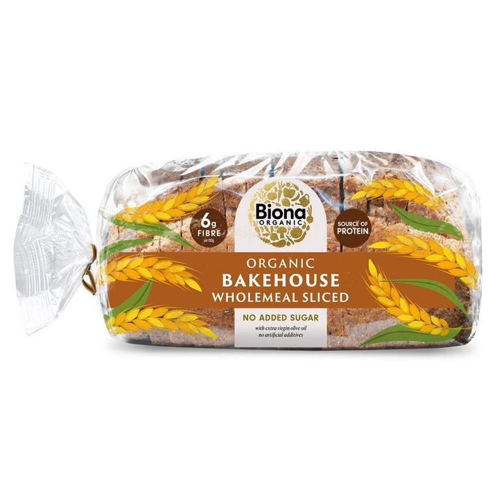 Biona Organic Bakehouse Wholemeal Sliced 400g
