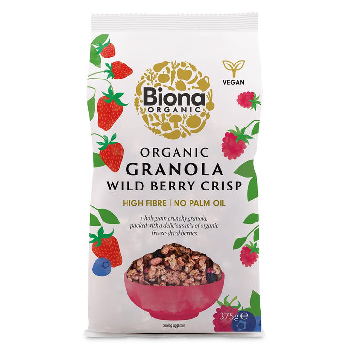 Organic Wild Berry Granola 375g