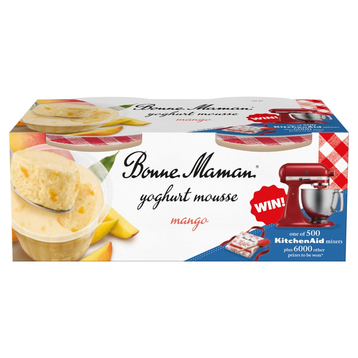 Bonne Maman Mango Yoghurt Mousse 2 x 70g