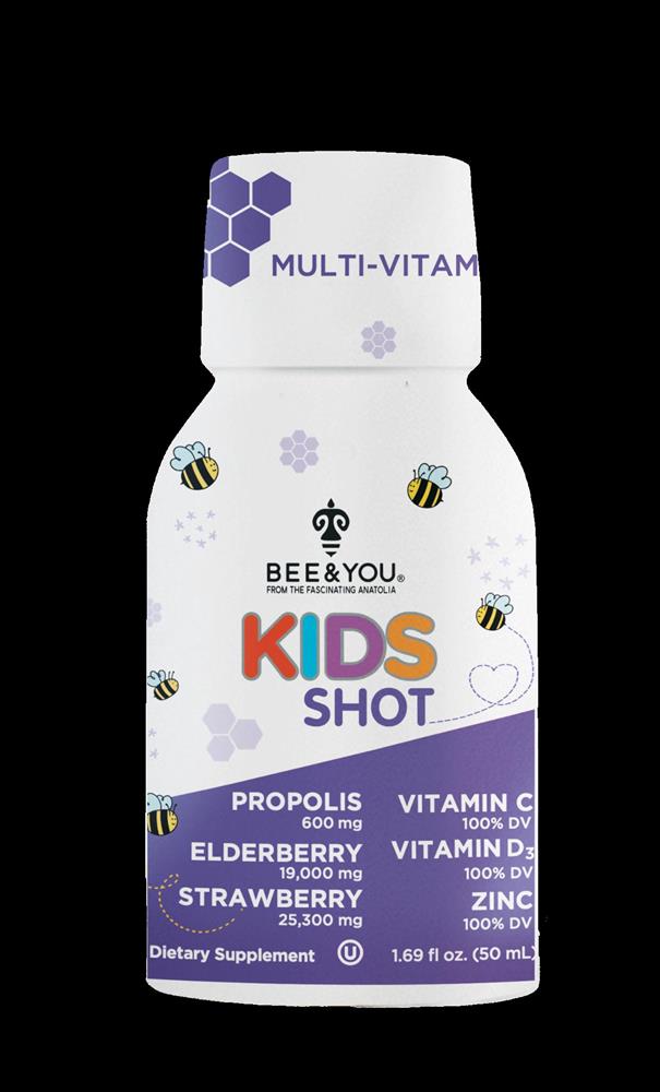 Bee&You Propolis Elderberry Shots for Kids 50ml