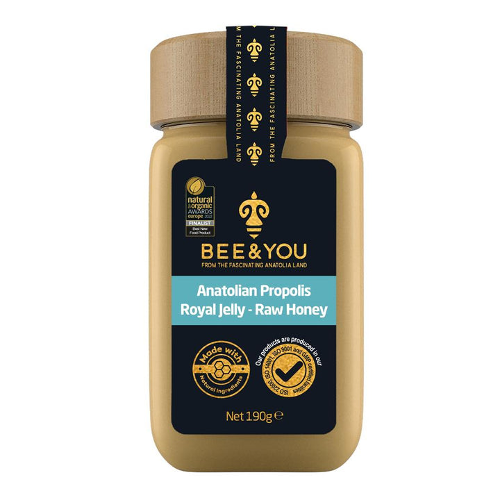 Bee&You Anatolian Propolis Royal Jelly Raw Honey Mix 190 g