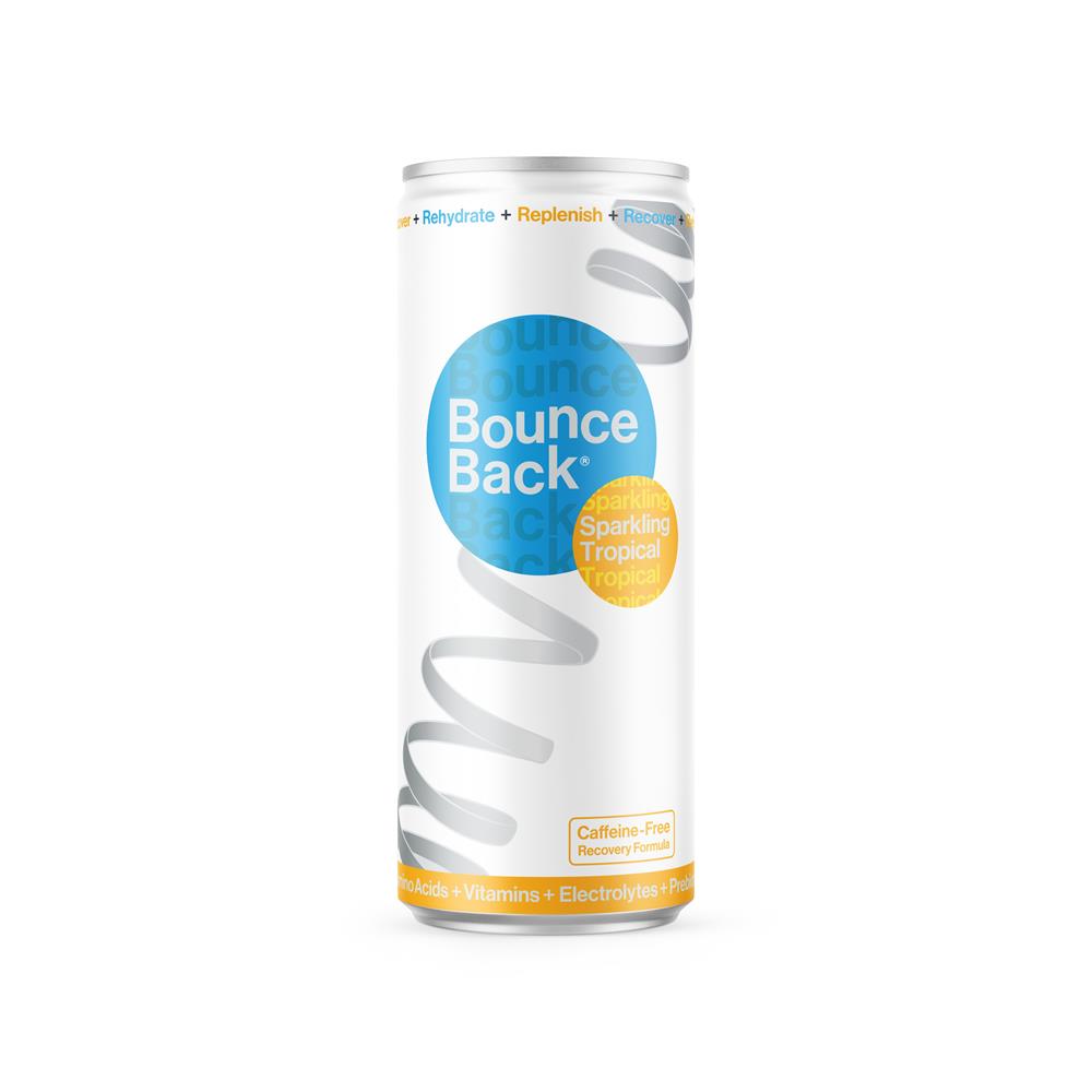 Bounce Back Caffeine-free Sparkling Tropical Drink 250ml