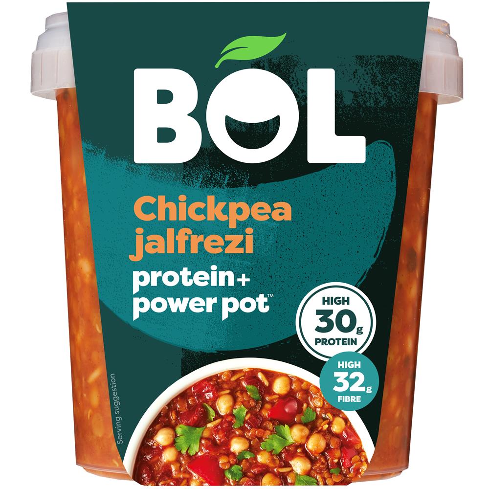 BOL Chickpea Jalfrezi Protein+ Power Pot 450g
