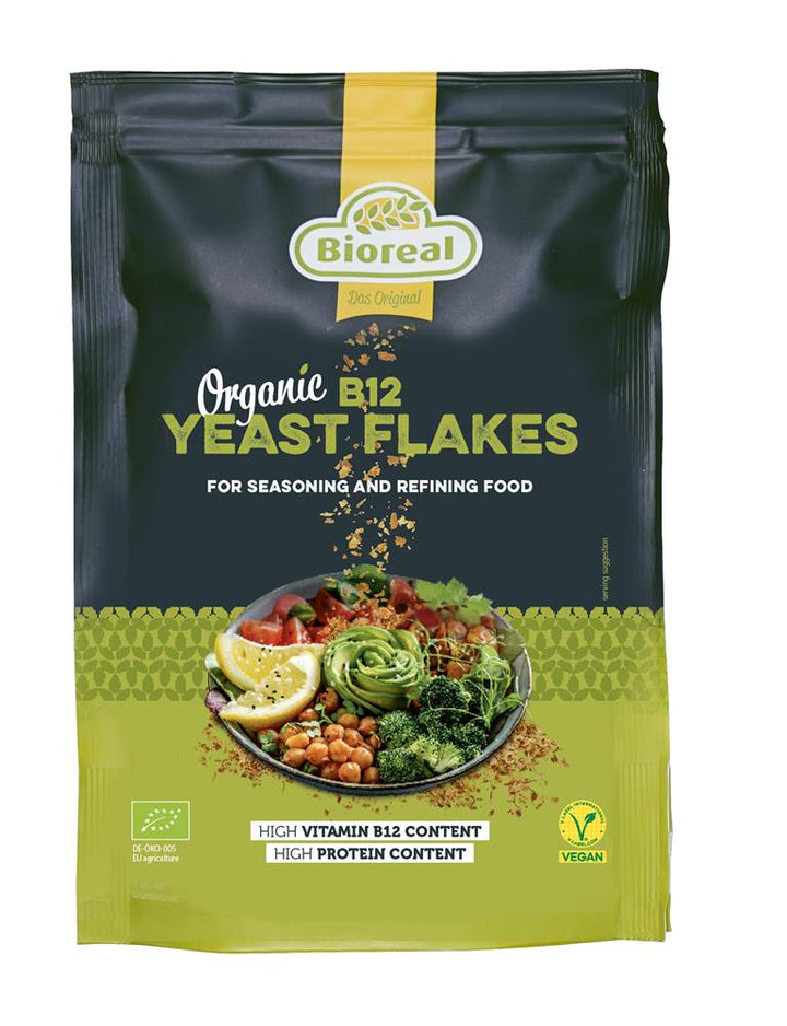 BIOREAL Organic B12 Nutritional Yeast Flakes 100g