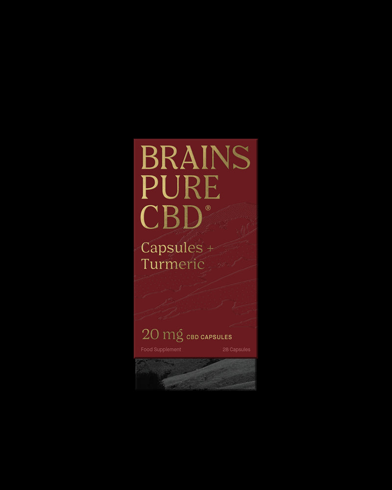 Brains Pure CBD + Turmeric 28