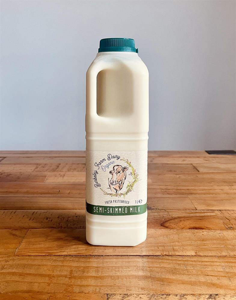 Organic Semi Skimmed Milk 1L