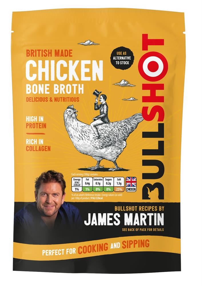 Bullshot Chicken Bone Broth 350g