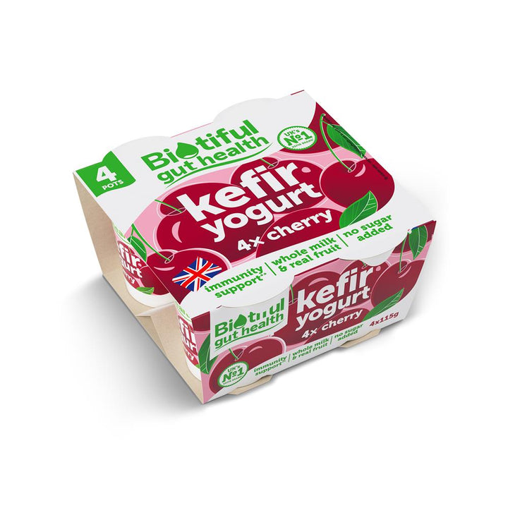 Biotiful Cherry Yogurt Multipack 4 x 115g