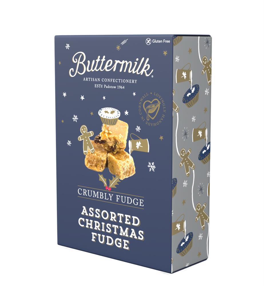 Buttermilk Assorted Xmas Fudge 150g