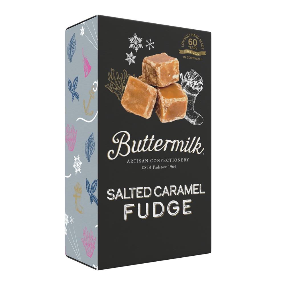 Buttermilk Caramel Flavoured Crumbly Fudge with Sea Salt 100g