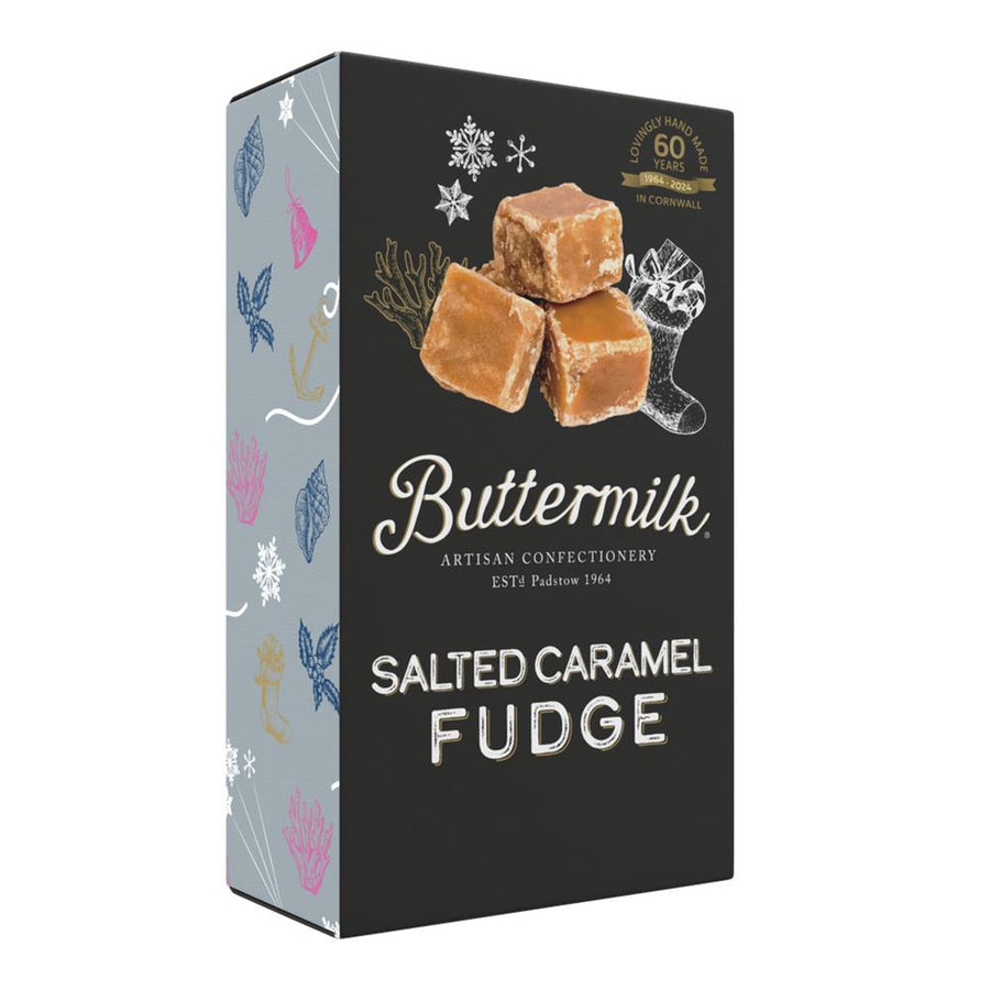Buttermilk Caramel Flavoured Crumbly Fudge with Sea Salt 100g