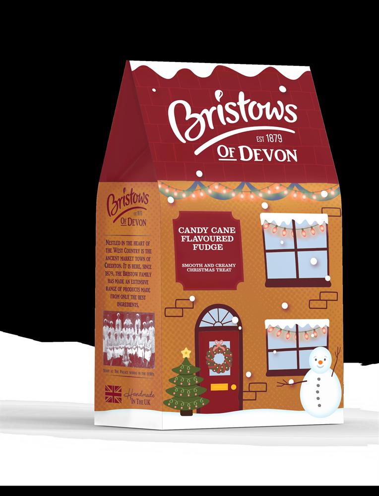 Bristow's Candy Cane Fudge Shop 150g