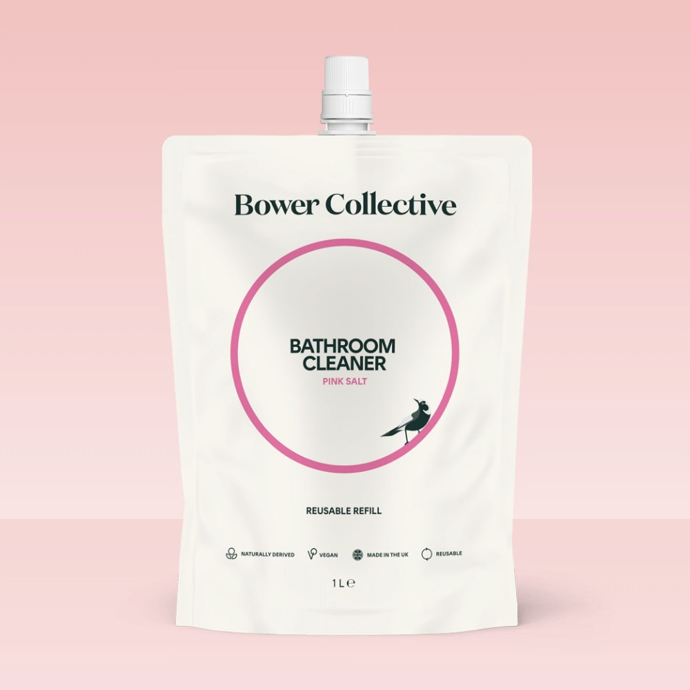 Bower Collective Bathroom Cleaner Refill Pink Salt  1L