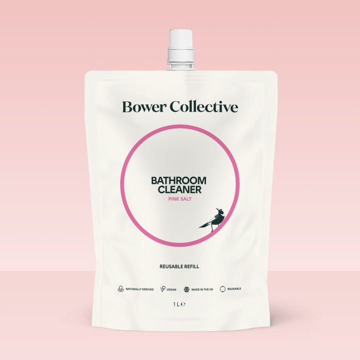 Bower Collective Bathroom Cleaner Refill Pink Salt  1L