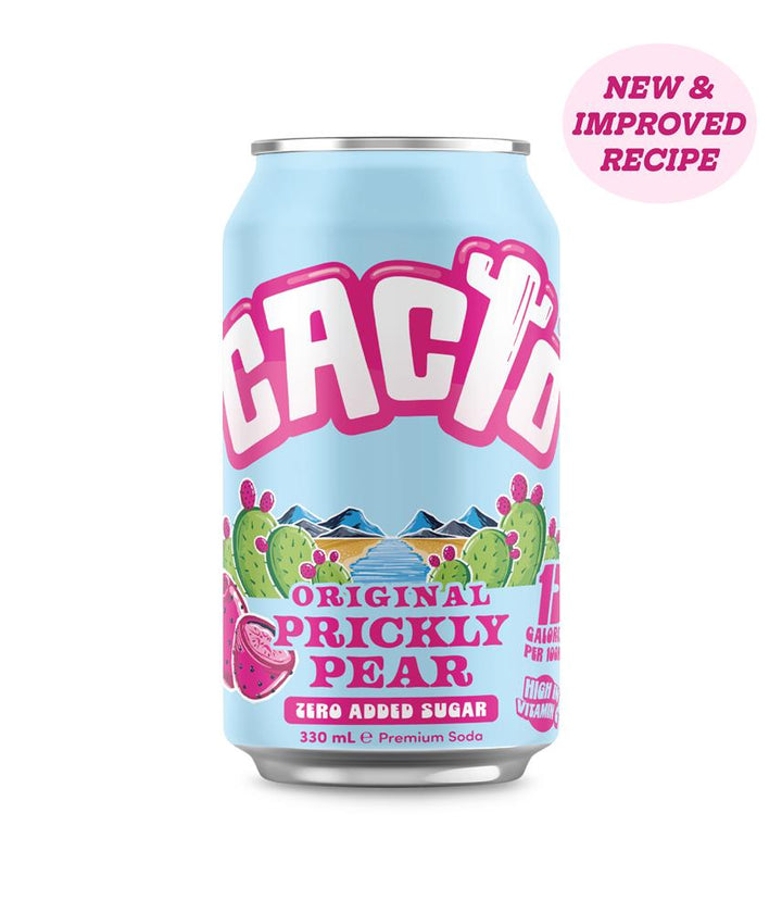 Cacto Original Prickly Pear - Low Sugar Soda 330ml
