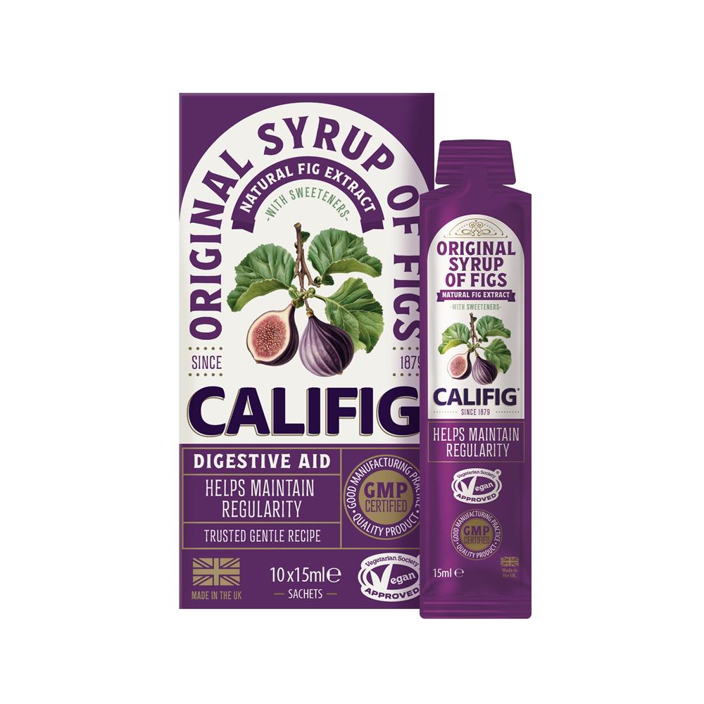 Califig on the go Sachets 10 x 15ml. Gut Health Naturally