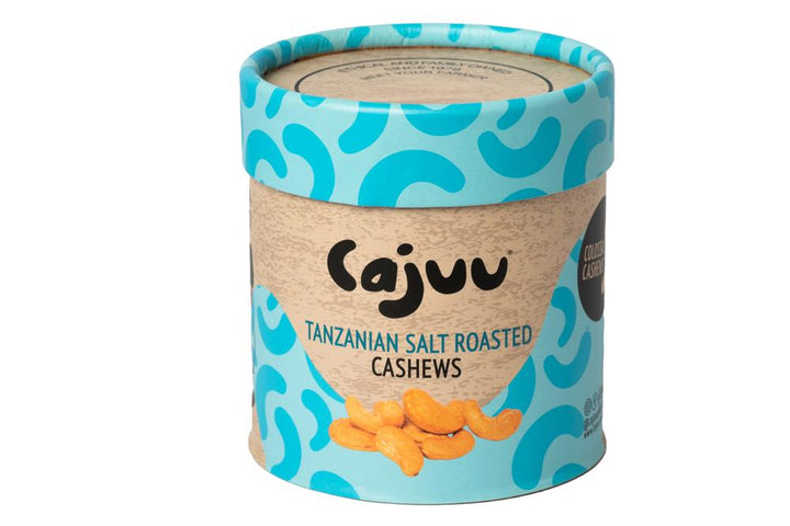 Tanzanian Salt Roasted Cashew Nuts Tube 100g