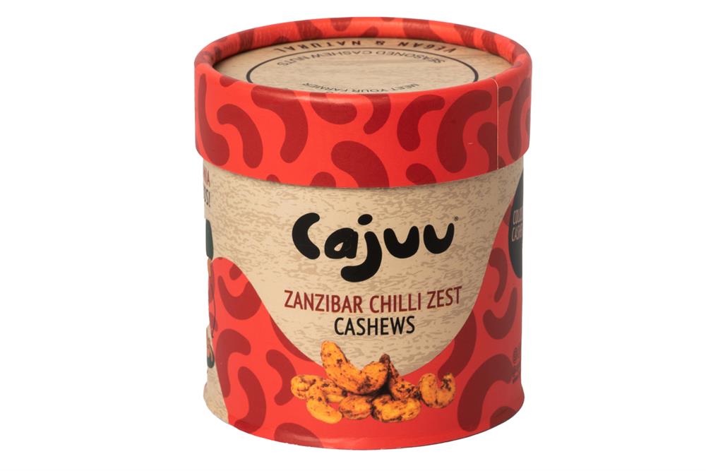 Zanzibar Chilli Zest Cashew Nuts Tube 100g
