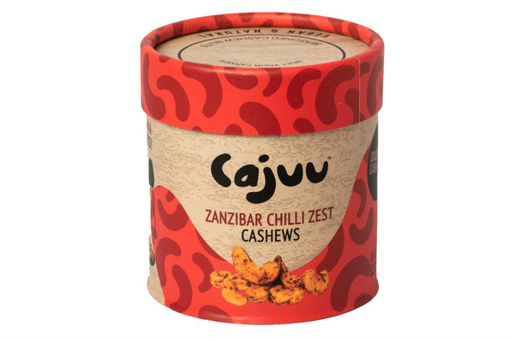 Zanzibar Chilli Zest Cashew Nuts Tube 100g