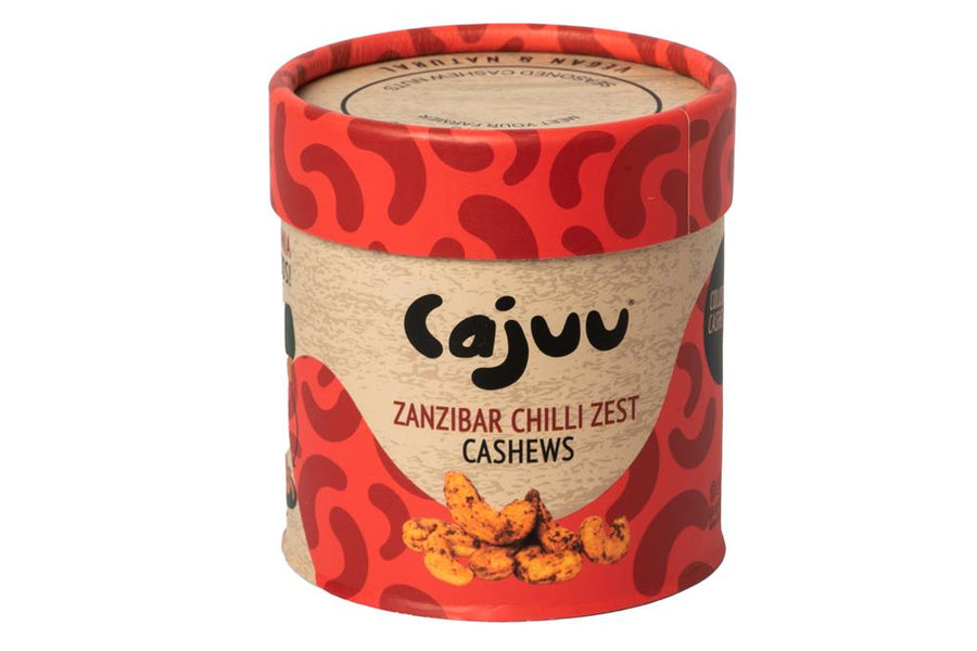Zanzibar Chilli Zest Cashew Nuts Tube 100g