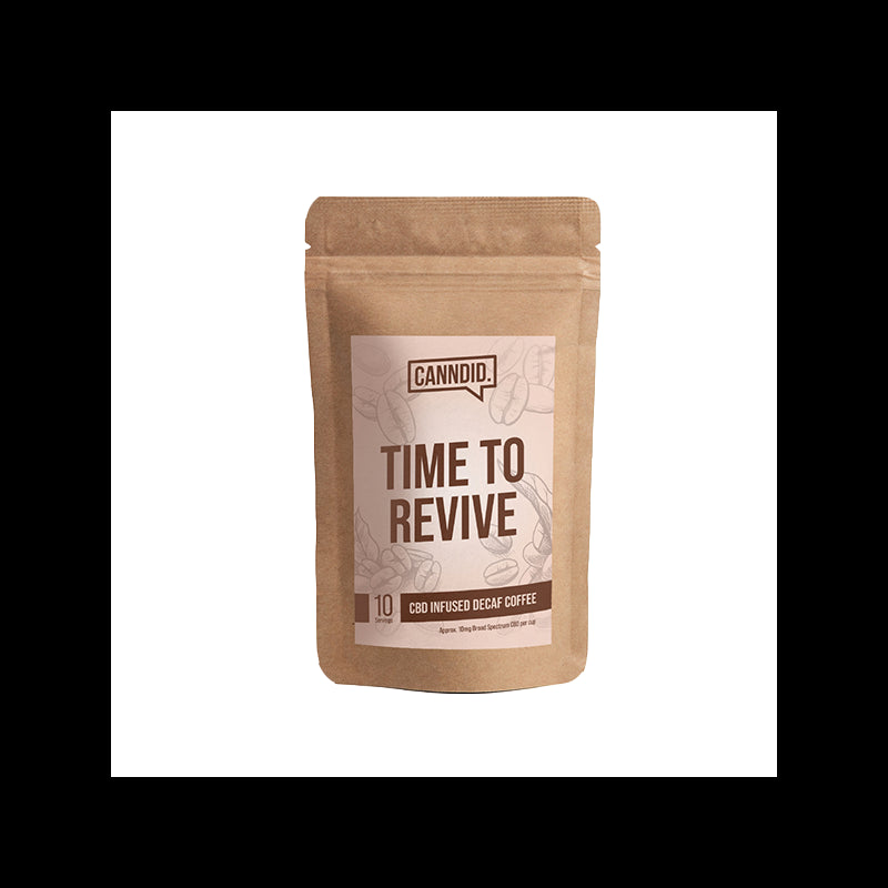 Canndid 100mg CBD Infused Decaf Coffee - 100g
