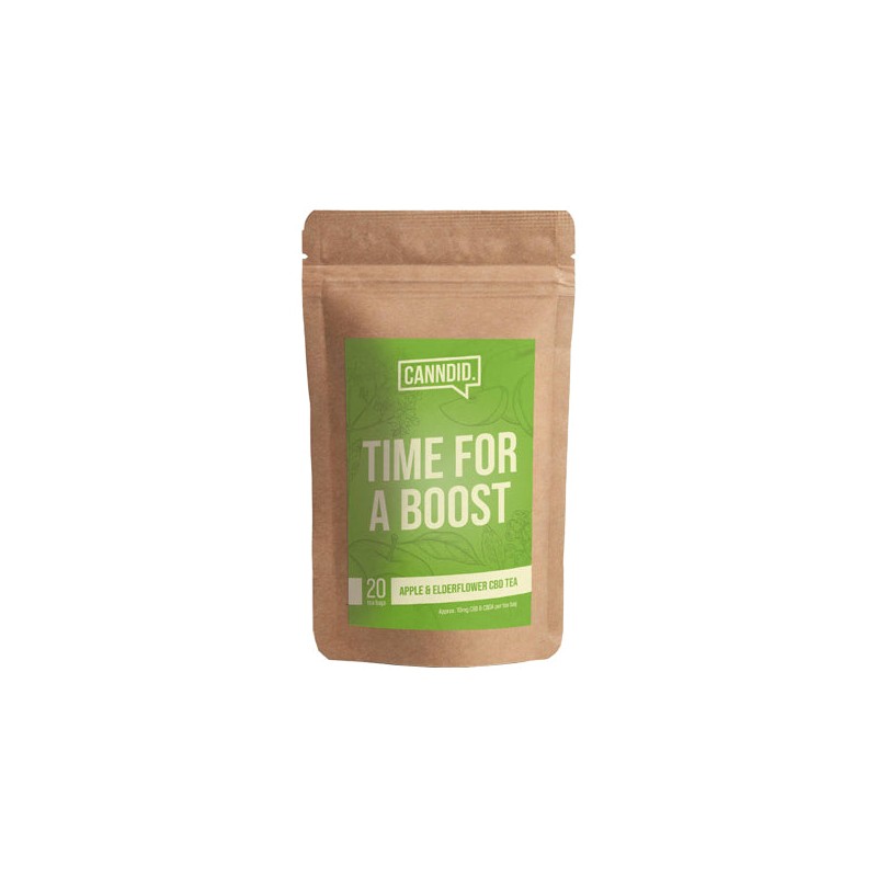 Canndid 200mg CBD Apple Elderflower Tea Bags - 20 Bags