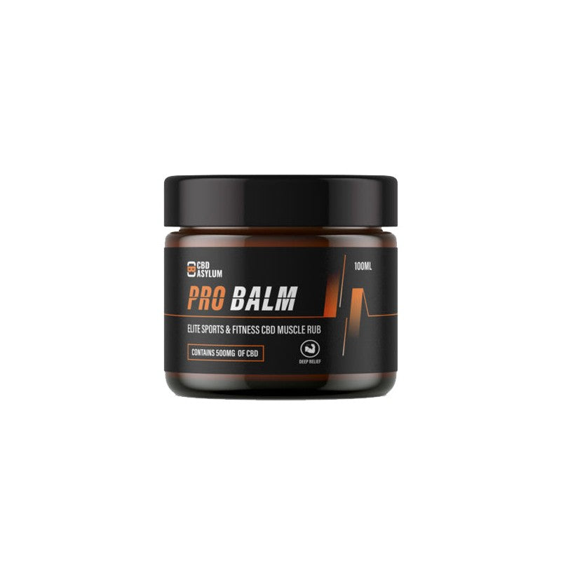 CBD Asylum 500mg CBD Pro Balm (BUY 1 GET 2 FREE)