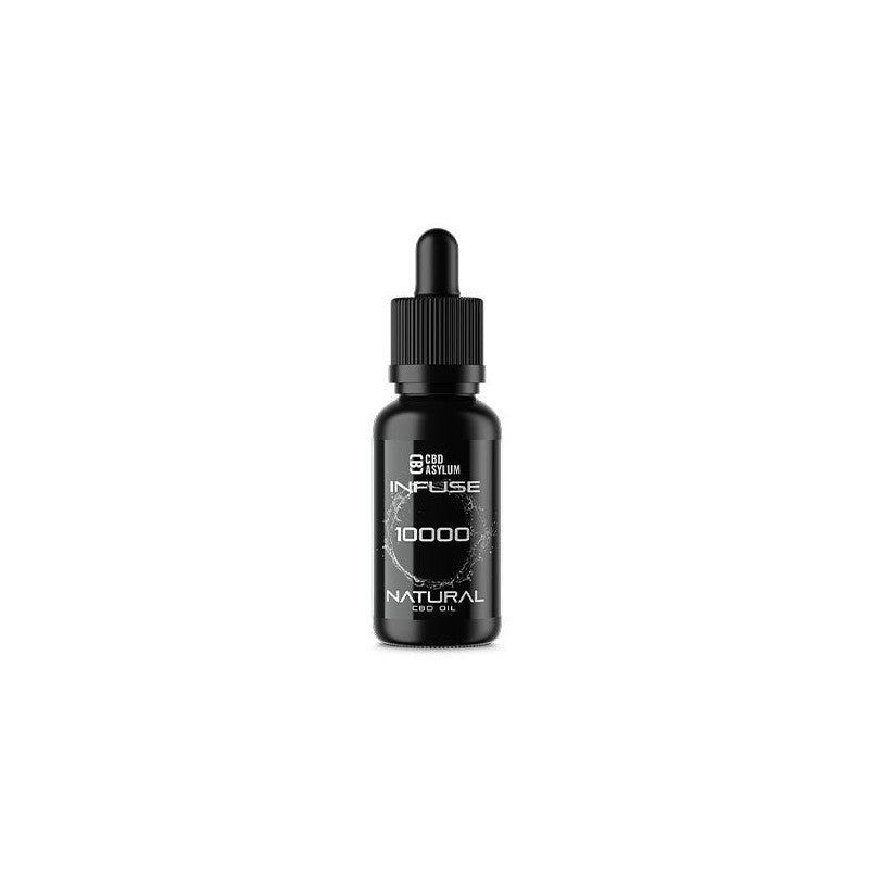 CBD Asylum Infuse 10000mg CBD Natural Oil - 30ml (BUY 1 GET 2 FREE)