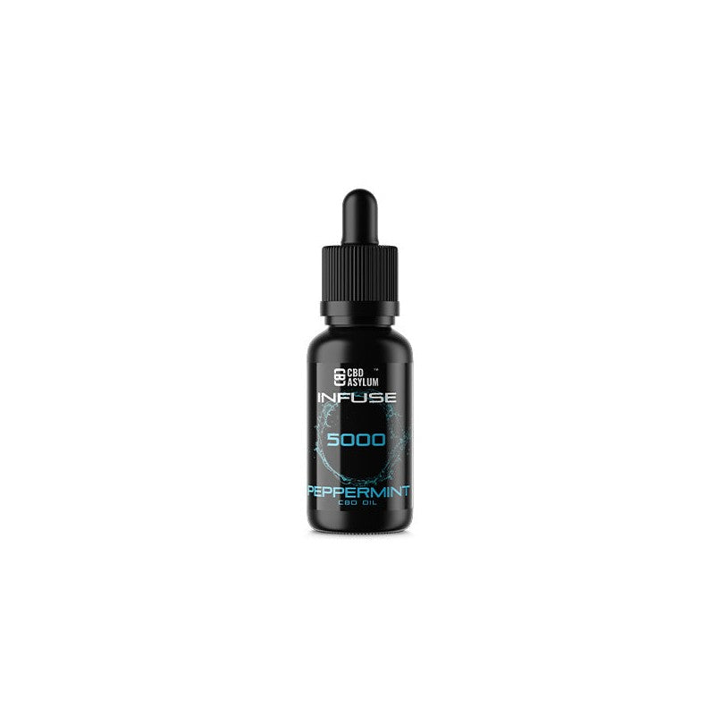 CBD Asylum Infuse 5000mg CBD Peppermint Oil - 30ml (BUY 1 GET 2 FREE)