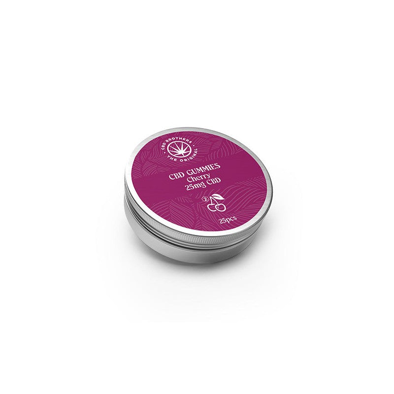 CBD Brothers 625mg CBD Cherry Gummies - 30 Pcs