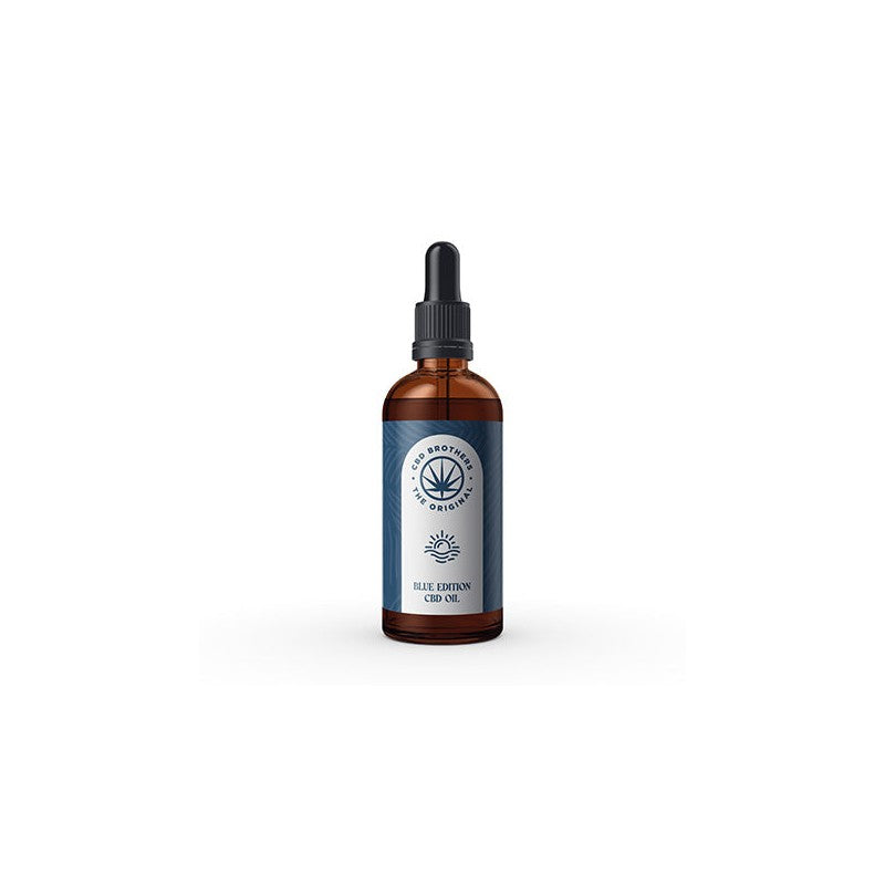CBD Brothers Blue Edition 5000mg CBD Hemp Seed Oil - 100ml