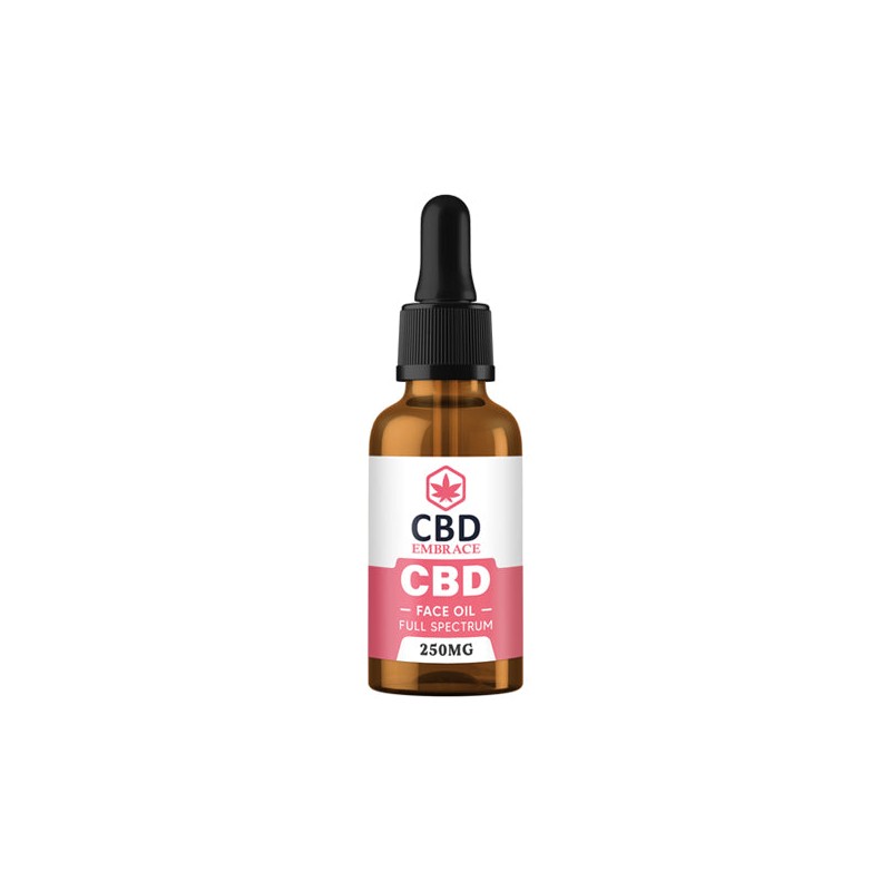 CBD Embrace 250mg Full Spectrum CBD Face Oil - 30ml