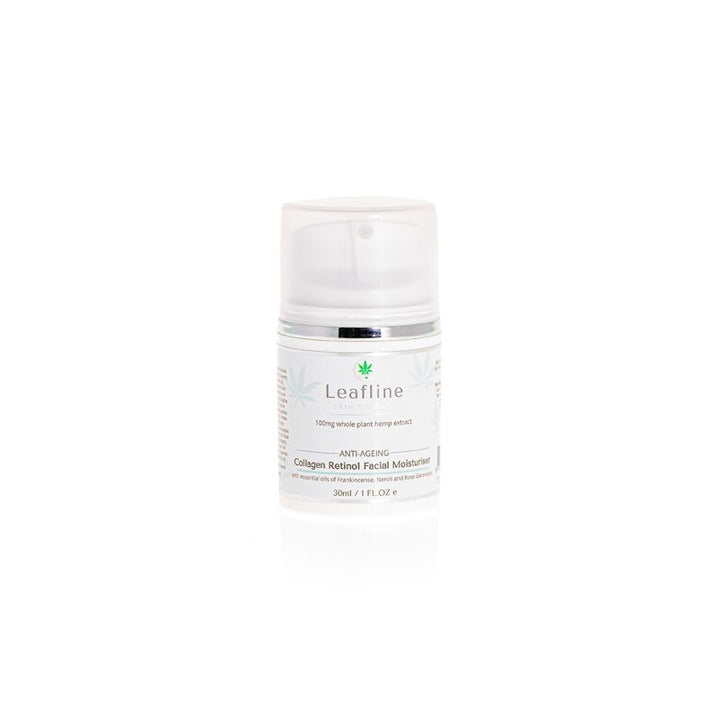CBD Leafline 100mg CBD Collagen Retinol Face Cream 30ml