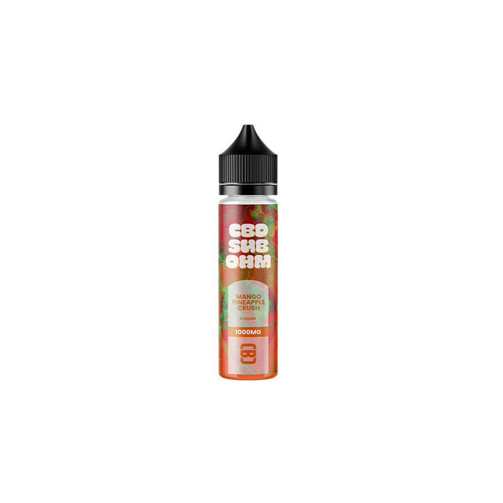 CBD Sub Ohm 1000mg CBD E-liquid 50ml (70VG/30PG) (BUY 1 GET 2 FREE)