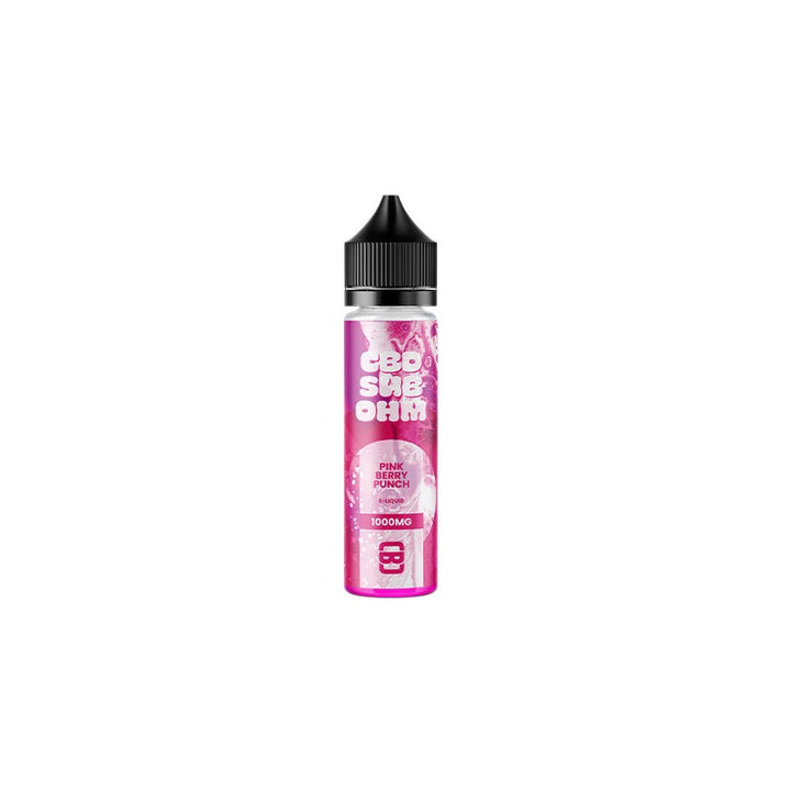 CBD Sub Ohm 1000mg CBD E-liquid 50ml (70VG/30PG) (BUY 1 GET 2 FREE)