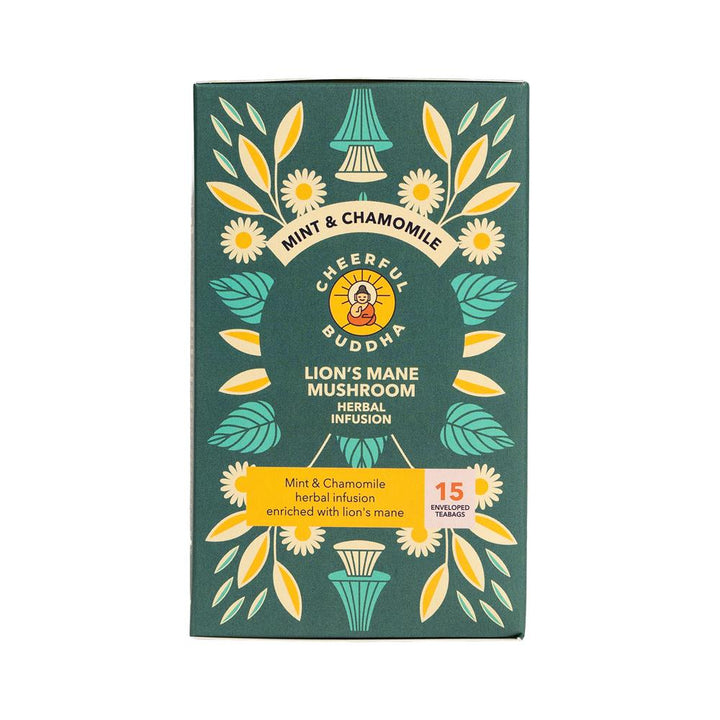 Cheerful Buddha Lion's Mane Mint and Chamomile 15 Tea Bag