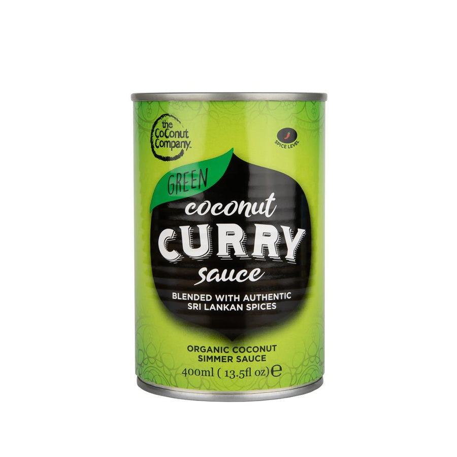 Organic Green Curry Coconut Cream - 400ml BPA-free Can 400ml