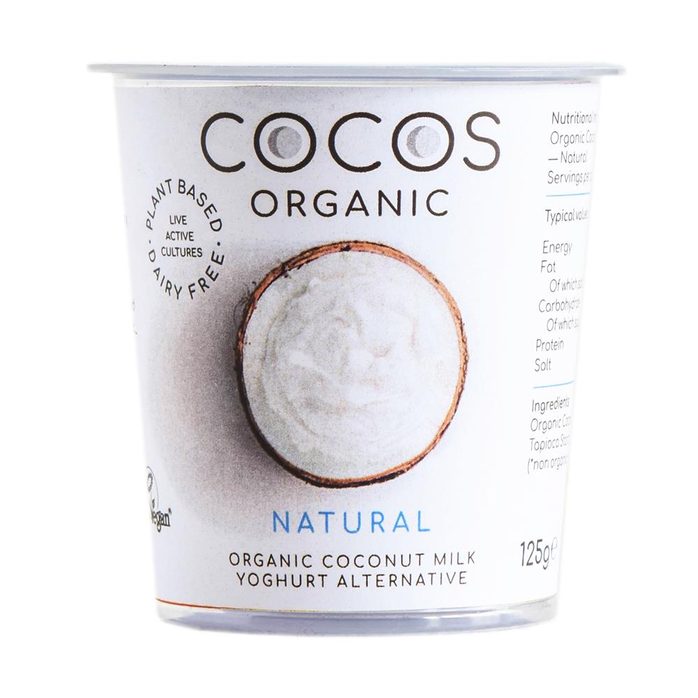 Cocos Organic Live Coconut Yog Natural 125g