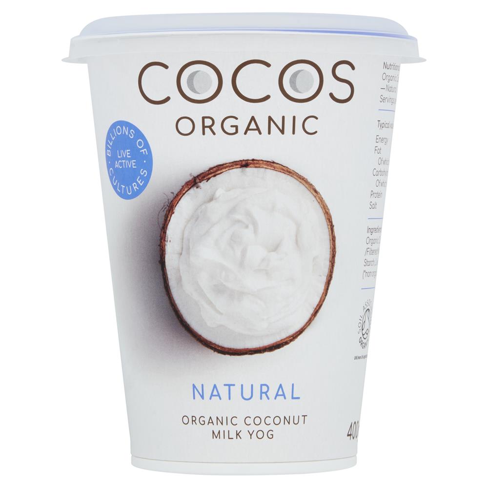 Cocos Organic Live Coconut Yog Natural 400g