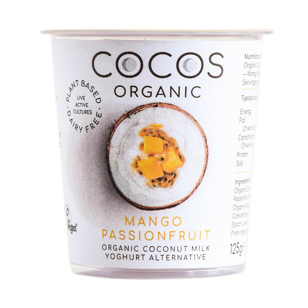 Organic Mango Passionfruit Coconut Milk Yoghurt 125g